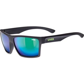 uvex lgl 29, black mat/Lens: mirror green - Sonnenbrille