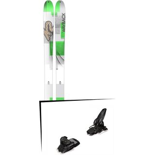 K2 SKI Set: Wayback 96 2016 + Marker Jester 16