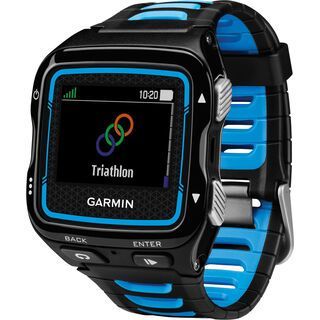 Garmin Forerunner 920XT (mit Brustgurt), schwarz/blau - Triathlonuhr