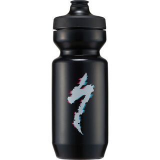 Specialized Purist WaterGate 22 oz, black/white glitch - Trinkflasche