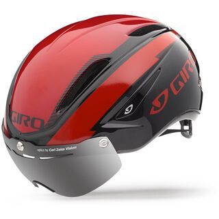 Giro Air Attack Shield, red/black - Fahrradhelm