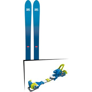 Set: DPS Skis Wailer F106 Foundation 2018 + Tyrolia Ambition 12 soldi blue yellow