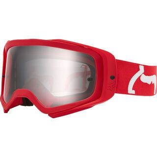 Fox Airspace Prix Goggle Clear flame red