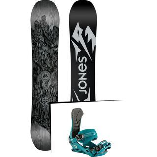 Set: Jones Ultra Mountain Twin Wide 2019 + Nitro Team deep sea