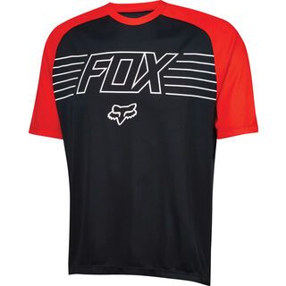 Fox Ranger Prints SS Jersey, black - Radtrikot