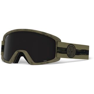 Giro Semi inkl. WS, olive dye line/Lens: ultra black - Skibrille