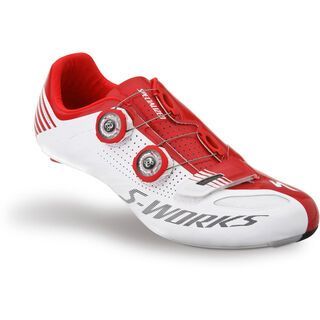 Specialized S-Works, White/Red - Radschuhe