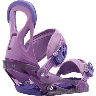 Burton Stiletto 2017, purple - Snowboardbindung
