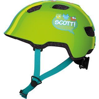 Scott Chomp, green stripe - Fahrradhelm