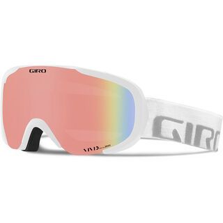 Giro Compass, white wordmark/Lens: vivid infrared - Skibrille