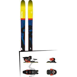 Set: Faction Prodigy 3.0 2018 + Salomon Warden MNC 13 white/black/orange