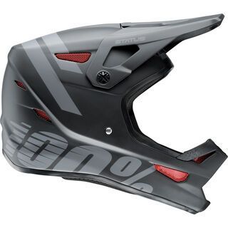 100% Status DH/BMX Helmet, black meteor - Fahrradhelm
