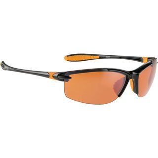 Alpina Glyder, black/orange mirror - Sportbrille