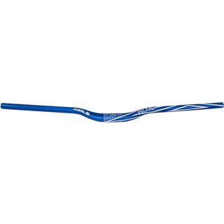 Azonic Agile Handlebar Metal Flake 25,4 mm Rise, blue - Lenker