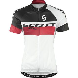 Scott Womens RC Pro s/sl Shirt, white/pink - Radtrikot