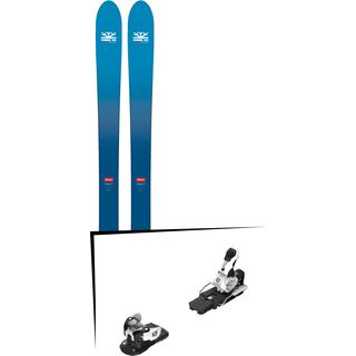 Set: DPS Skis Wailer F106 Foundation 2018 + Salomon Warden MNC 13 white/black