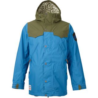 Burton Folsom Jacket, glacier blue keef - Snowboardjacke