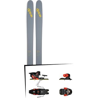 DPS Skis Set: Wailer 112 RPC Pure3 2016 + Salomon Warden MNC 13