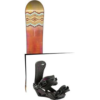 Set: Nitro Spell 2017 + Nitro Ivy 2017, darkness - Snowboardset