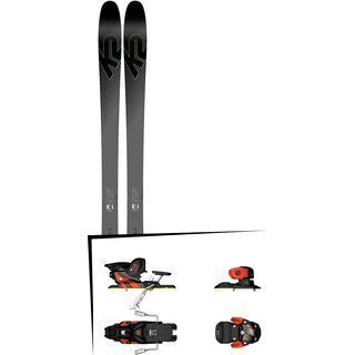 Set: K2 SKI Pinnacle 95Ti 2019 + Salomon Warden MNC 13 white/black/orange