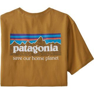 Patagonia Men's P-6 Mission Organic T-Shirt oaks brown