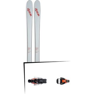 DPS Skis Set: Cassiar 85 Pure3 2016 + Salomon STH2 WTR 16