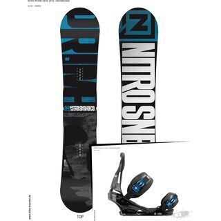 Set: Nitro Prime Edge  + Burton Custom (493879S)