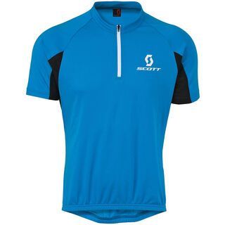 Scott Essential A s/sl Shirt, blue - Radtrikot
