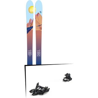 Set: Icelantic Oracle 88 2018 + Marker Alpinist 9 black/titanium