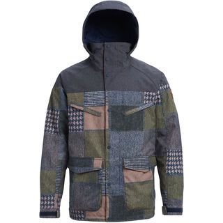 Burton Breach Jacket, patchwork/denim - Snowboardjacke