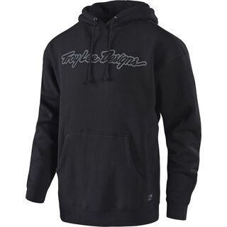 TroyLee Designs Signature Pullover, black/gray - Hoody