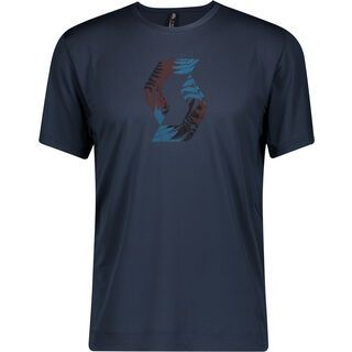 Scott Trail Flow Pro S/SL Men's Shirt midnight blue