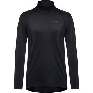 Gore Wear M Damen Mid Zip Shirt Langarm black