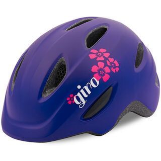 Giro Scamp, purple/flowers - Fahrradhelm