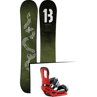 Set: Burton Descendant 2019 + Burton Cartel EST red