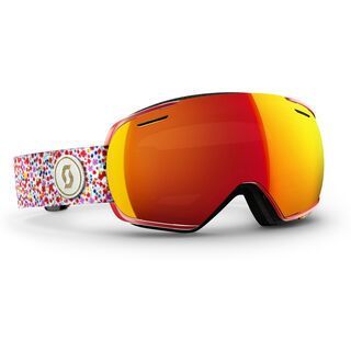 Scott Linx + Spare Lens, liberty red/red chrome - Skibrille