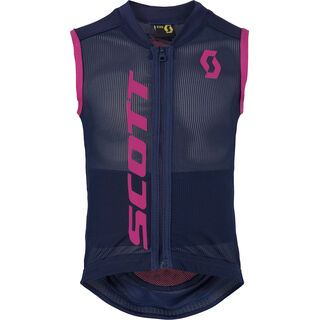 Scott Actifit Junior Vest Protector, black pink print - Protektorenweste