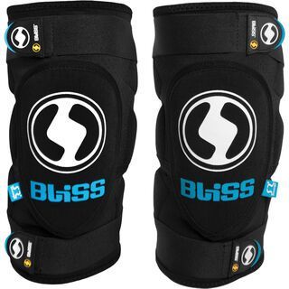 Bliss ARG Vertical Knee Pad, black/blue - Knieschützer