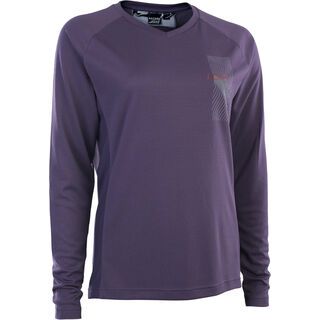 ION MTB Jersey Traze Long Sleeve Women dark-purple