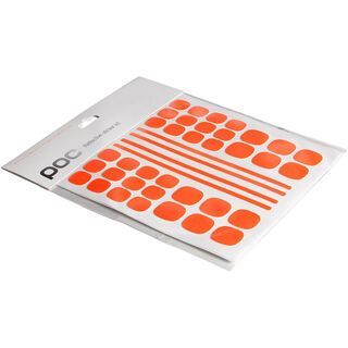 POC Reflective Sticker Kit, zink orange - Aufkleber