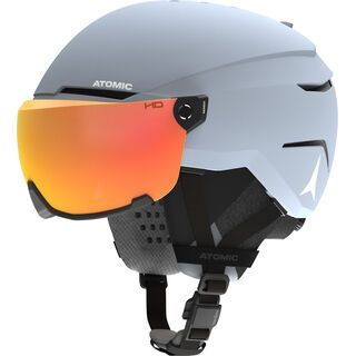 Atomic Savor AMID Visor Red HD / grey