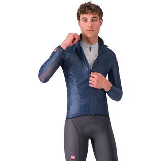 Castelli Aria Shell Jacket belgian blue