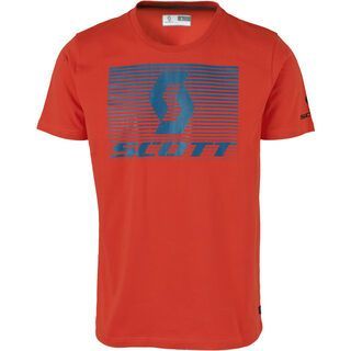 Scott 15 Icon s/sl Tee, fiery red - T-Shirt