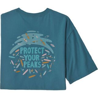 Patagonia Men's Coastal Causes Organic T-Shirt abalone blue