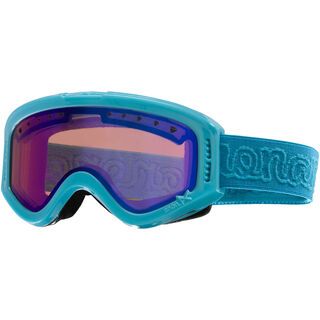 Anon Tracker Painted, Script/Blue Amber - Skibrille