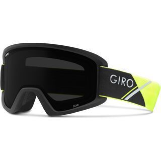 Giro Semi inkl. WS, black yellow/Lens: ultra black - Skibrille