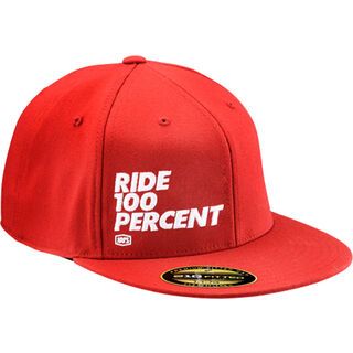 100% Ride 100 %, red - Cap