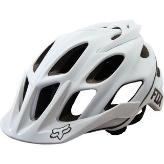 Fox Flux Helmet, matte white - Fahrradhelm