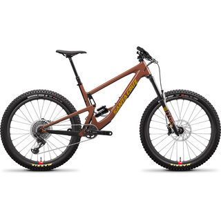 Santa Cruz Bronson CC X01+ Reserve 2020, red/yellow - Mountainbike