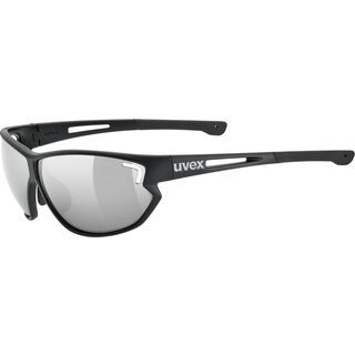 uvex sportstyle 810, black mat/Lens: litemirror silver - Sportbrille